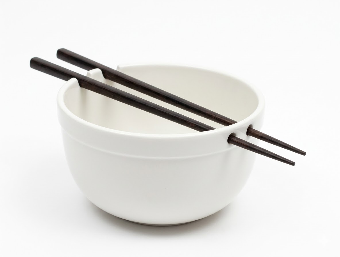 Chopstick Bowl w/chopsticks
